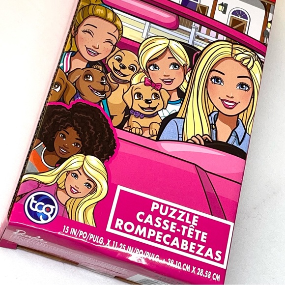 TCG Toys Sure Lox Barbie 100 Pieces Jigsaw Puzzle New In Box Age 3+ - Picture 5 of 14